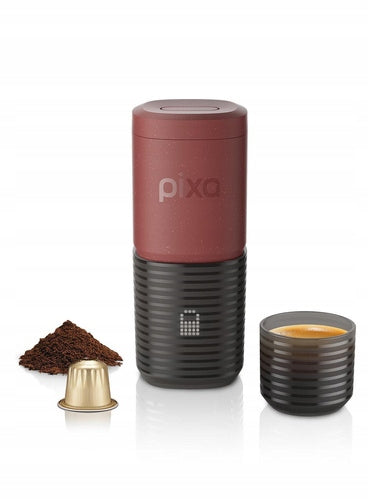 Portable electric coffee maker Wacaco Pixapresso - tuscan red