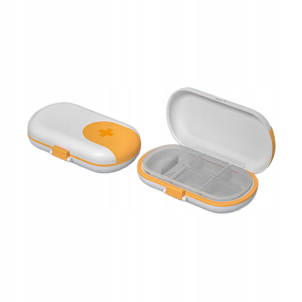 Portable first aid kit with large capacity. Medicine container. Packaging