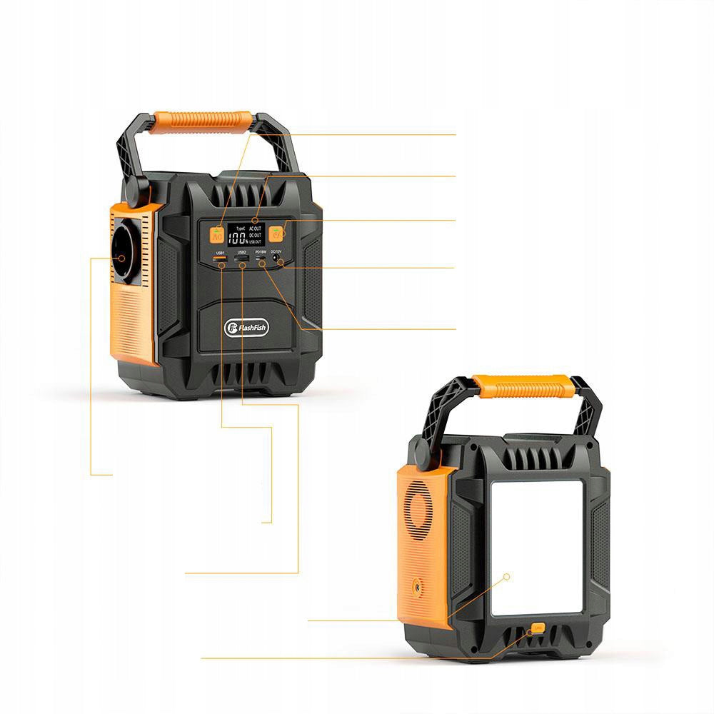 Portable generator set Flashfish 200 W Brand Flashfish