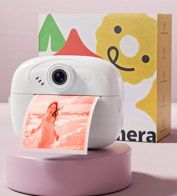 Portable instant camera for kids, color photos64GB Game Manufacturer code sibairui