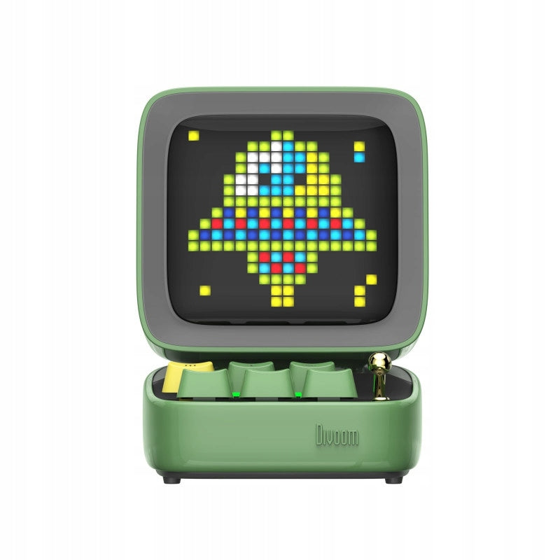 Portable karaoke bluetooth speaker with 16x16 pixel art display DIVOOM Packaging status original