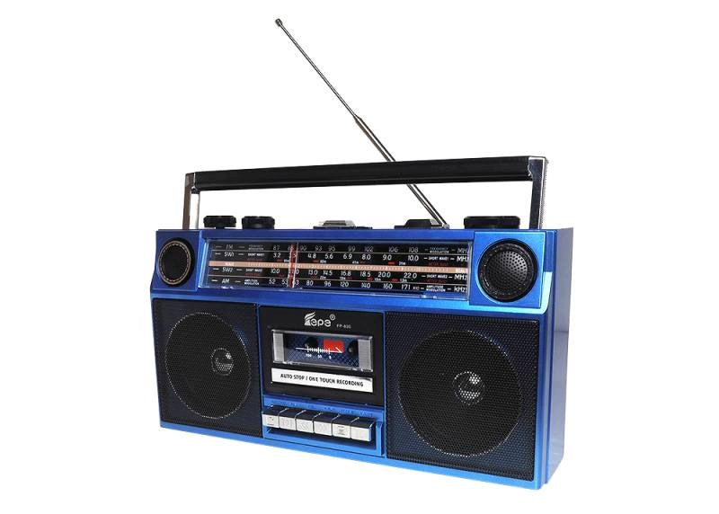 Portable radio OLD STYLE FP-830,Bluetooth,cassette,USB,TF Card ,AUX