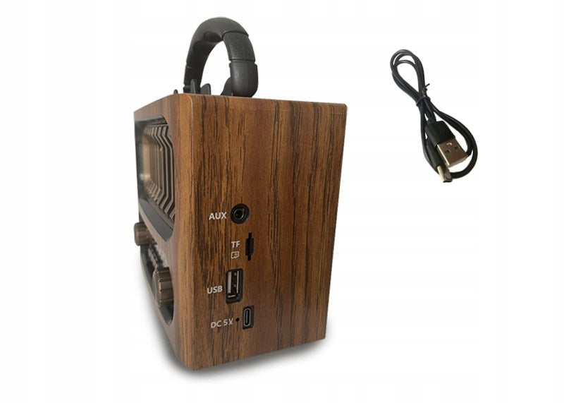 Portable radio RETRO MK-261BT bluetooth USB TF AUX built-in rechargeable battery
