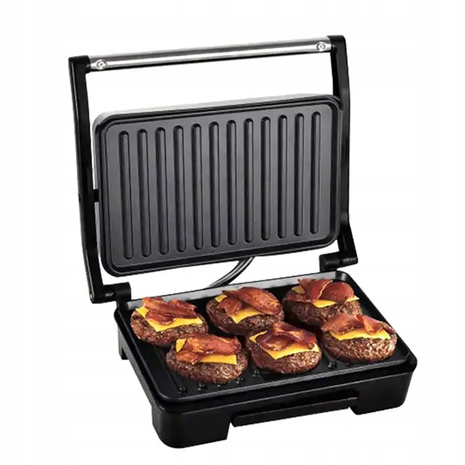 Portable sandwich maker Panaini Grill up to 6 slices 850 W NC Brand no brand