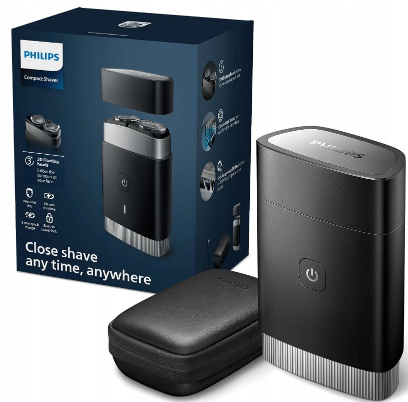 Portable shaver Philips PQ888/06 dry and wet ComfortCut heads 3D