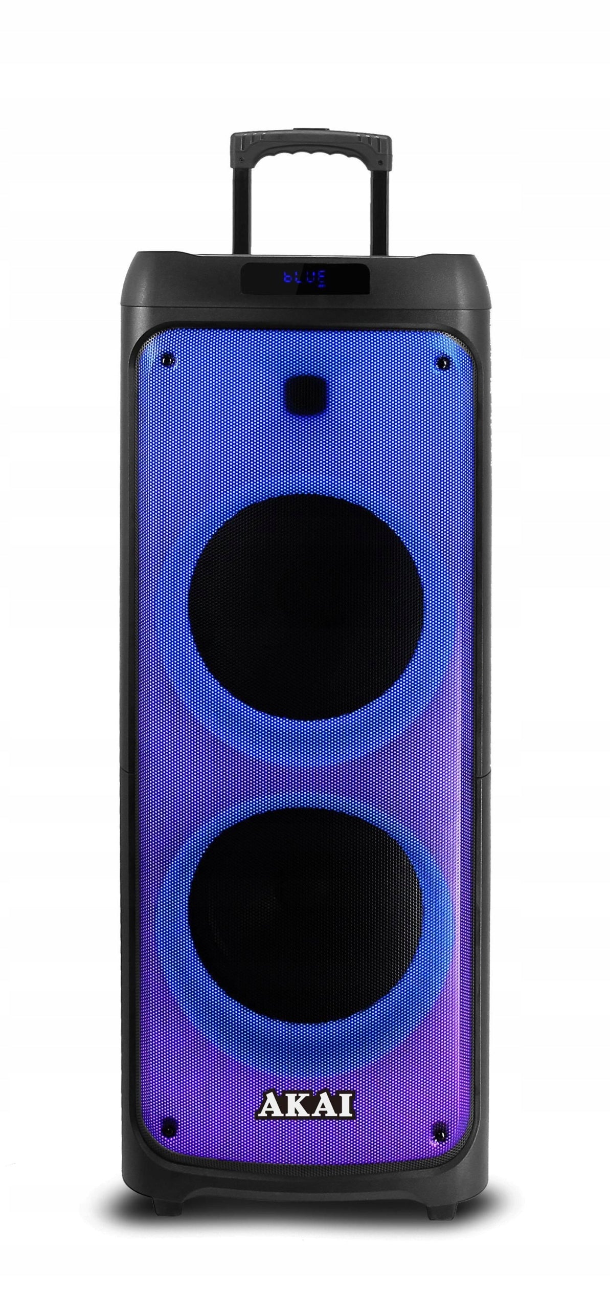 Portable speaker Akai PARTY SPEAKER 1010 black 50 W Manufacturer code PARTY SPEAKER 1010