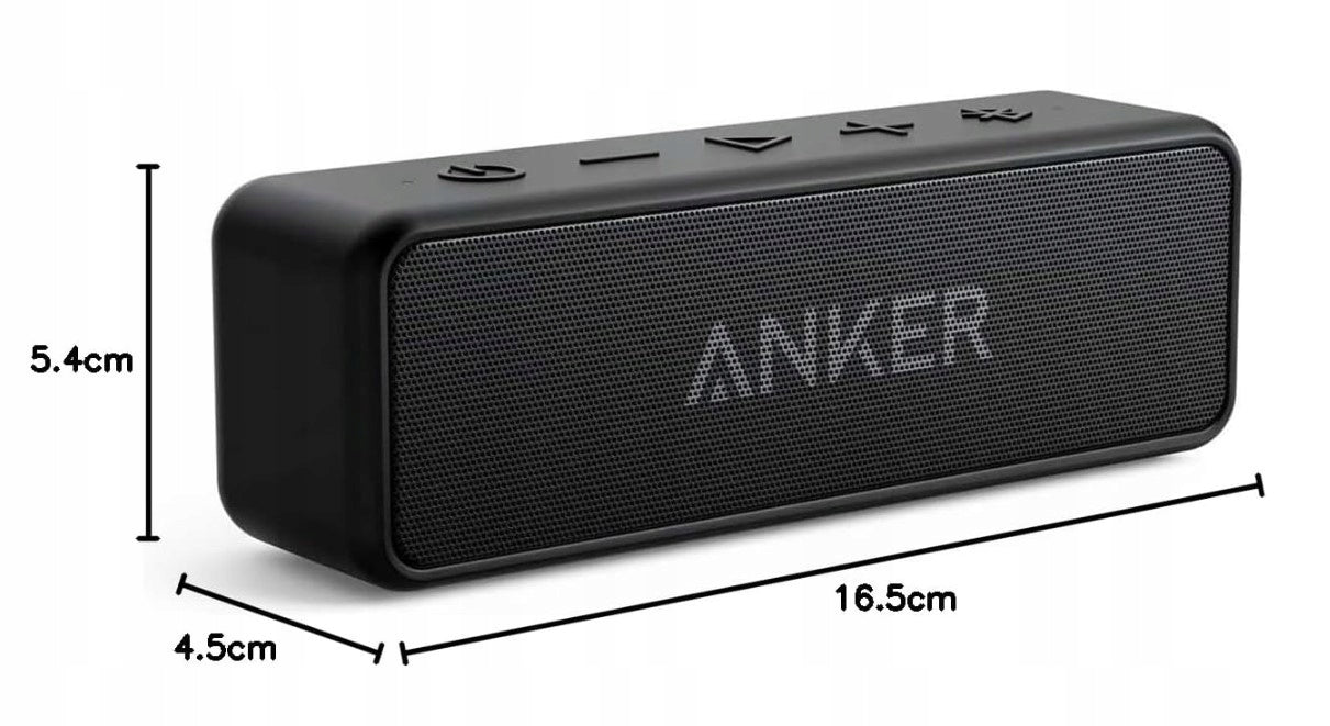 Portable speaker Anker SoundCore 2 black 12 W Manufacturer code AK-A3105
