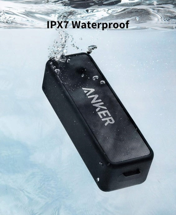 Portable speaker Anker SoundCore 2 black 12 W Packaging status original