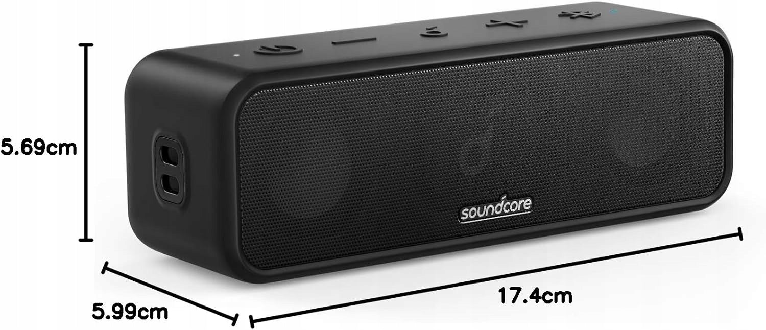 Portable speaker Anker Soundcore 3 black 16 W Manufacturer code 9EBA6E12QV