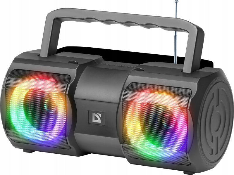 Portable speaker Defender BEATBOX WIRELESS BLUETOOTH 20W LED black