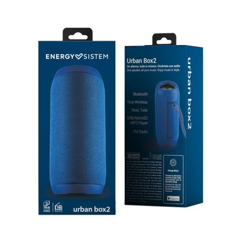 Portable speaker Energy Sistem Urban Box 2 blue 10 W