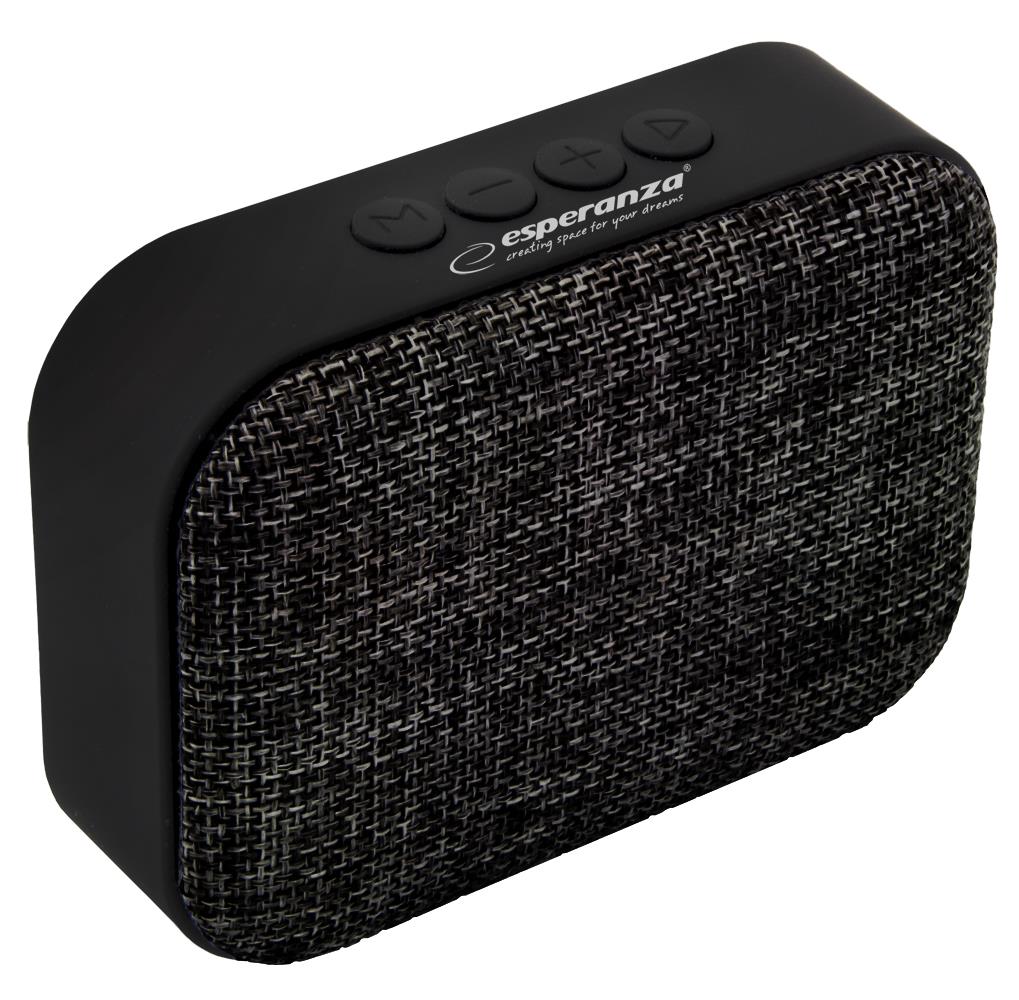 Portable speaker Esperanza EP129K black 3 W