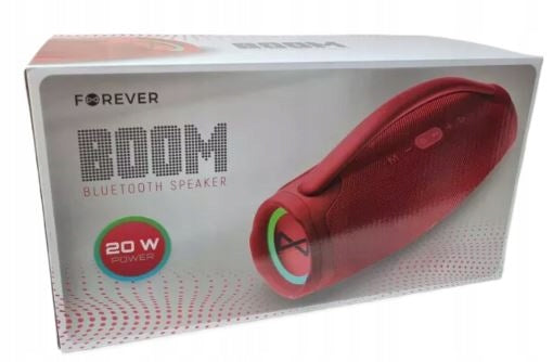 Portable speaker Forever FG-BB-02 red 20 W Brand Forever