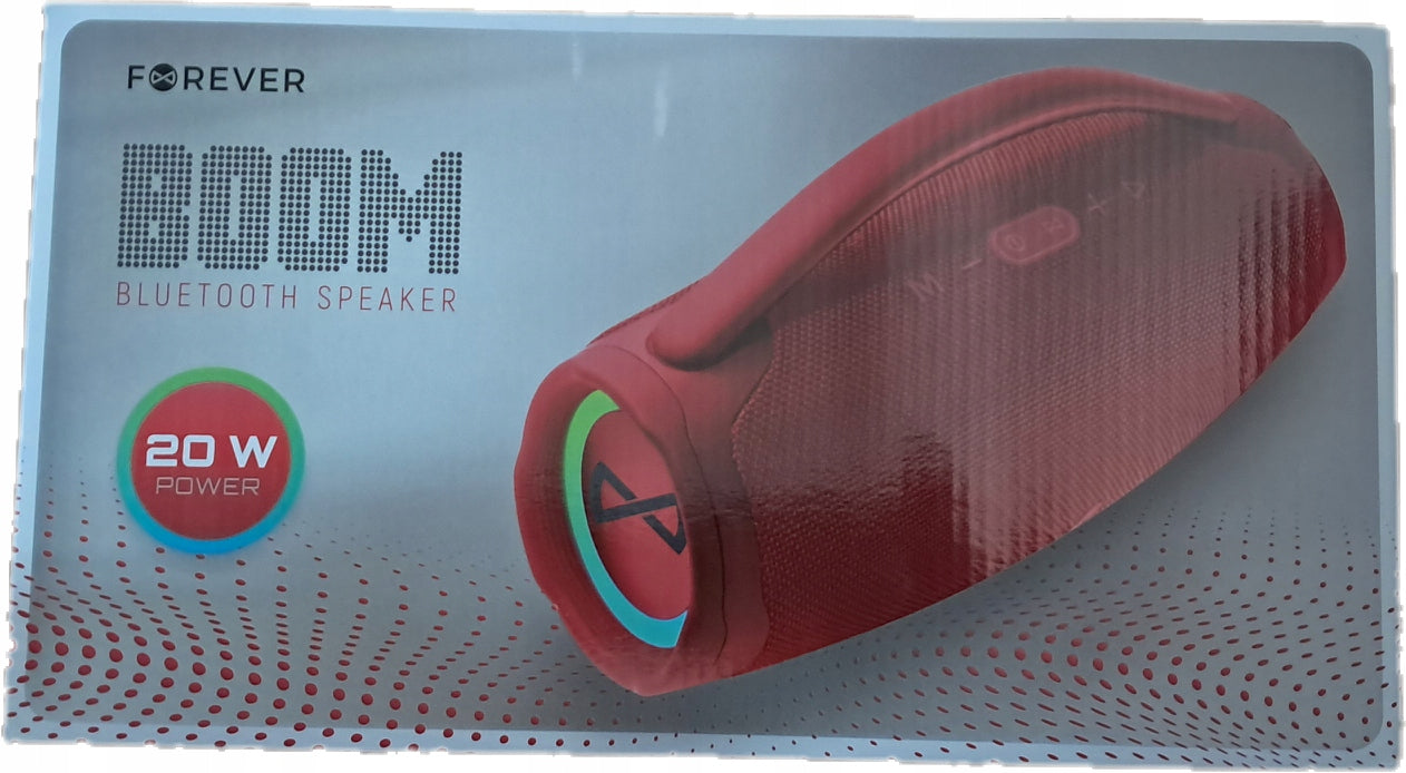 Portable speaker Forever FG-BB-02 red 20 W Manufacturer code 5906961917652