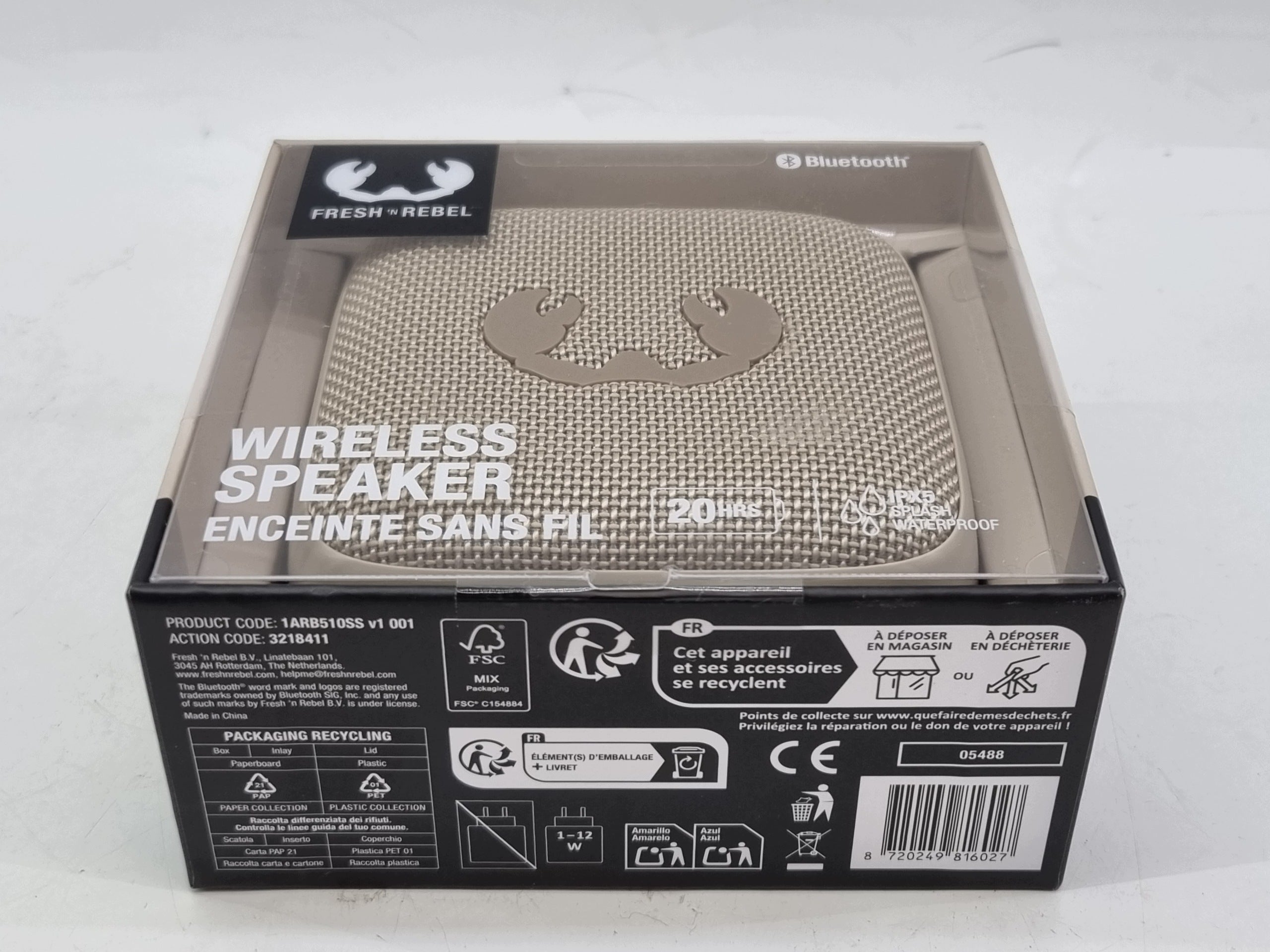 Portable speaker Fresh 'n Rebel (TWS) brown 5 W Brand Fresh 'n Rebel