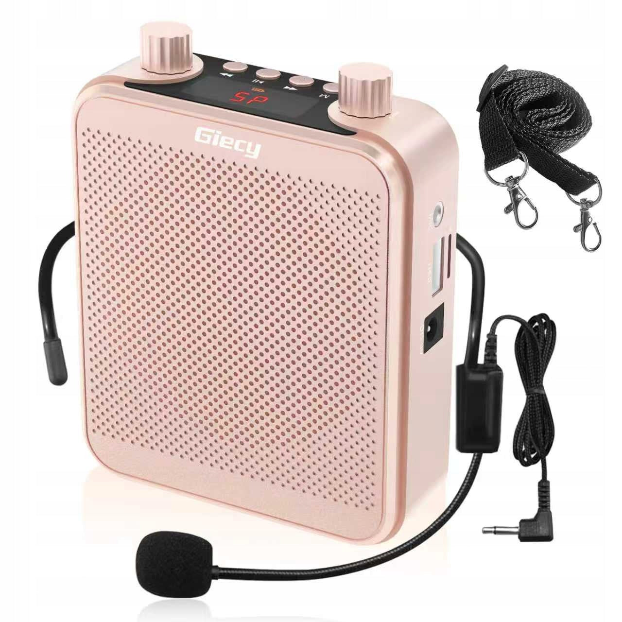 Portable speaker Giecy G300 gold 30 W 2158