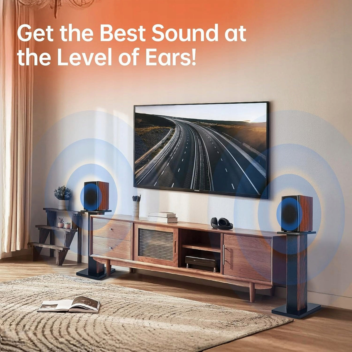 Portable speaker Hifi Set of 1-60cm brown 0 W Model other