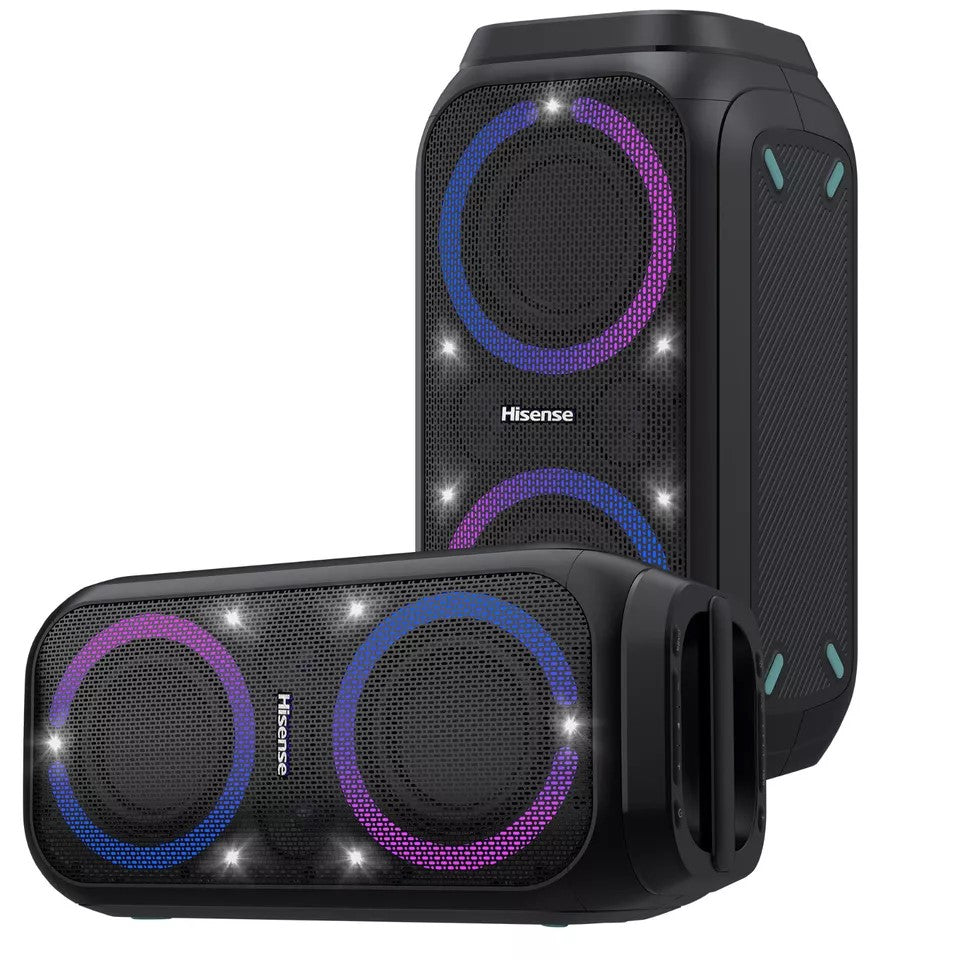 Portable speaker Hisense Party Rocker HP160 black 160 W Manufacturer code 20013565