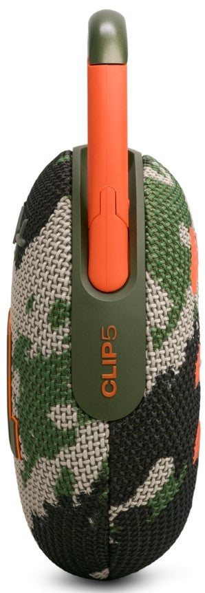 Portable speaker JBL Clip 5 | MORO | CAMO | CLIP 5 Batteries included yes