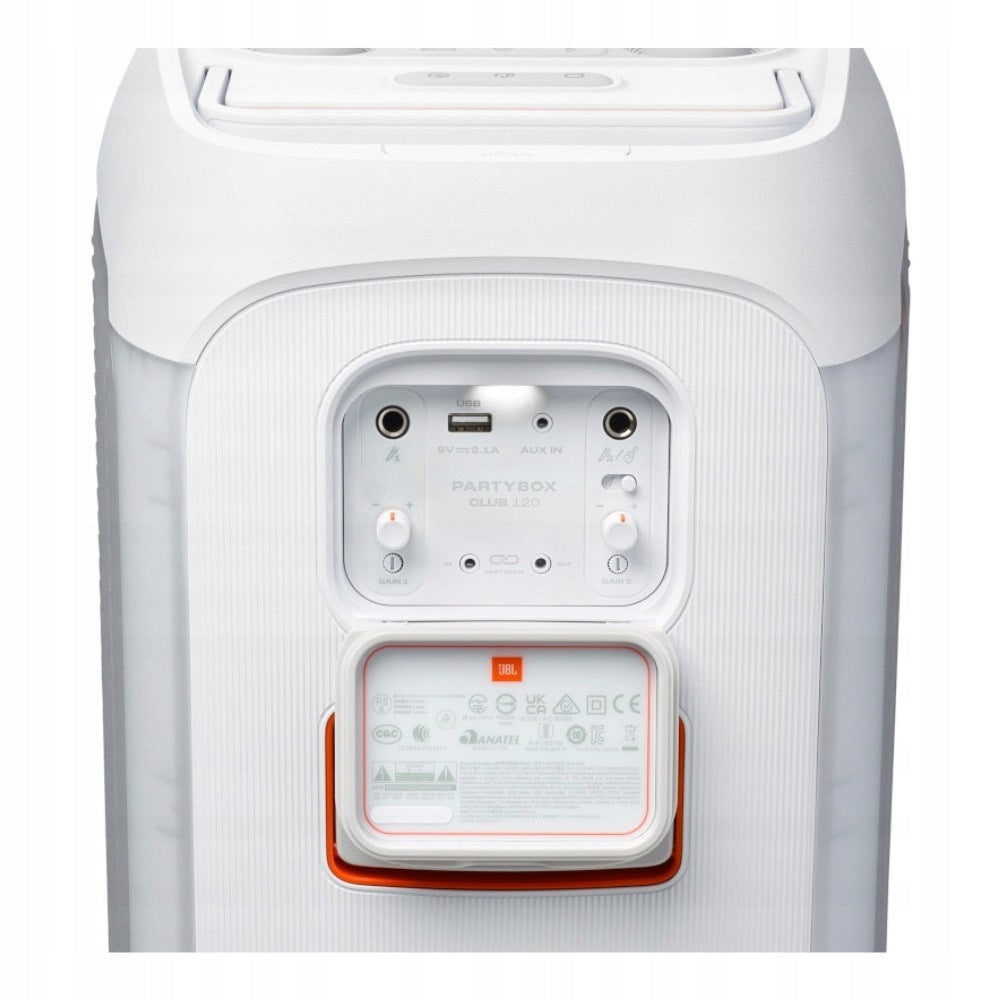 Portable speaker JBL Partybox Club 120 White Model Partybox Club 120