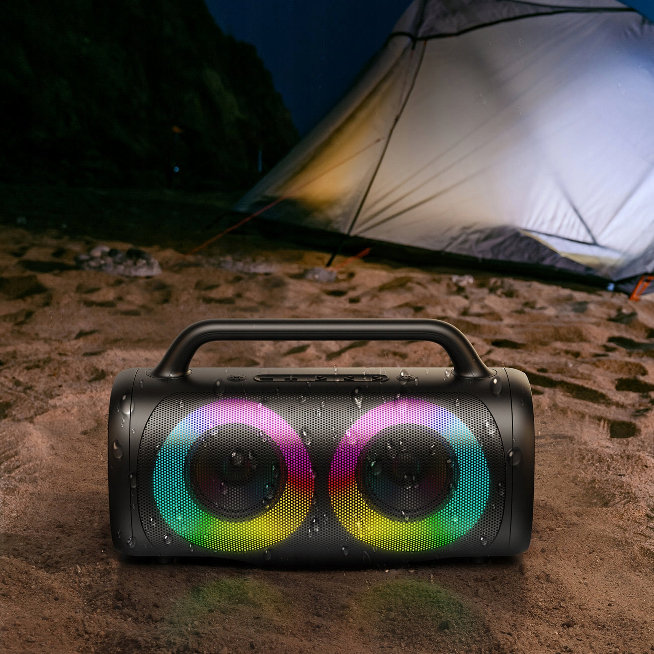 Portable speaker Joyroom JR-MW02 black 40 W Packaging status original