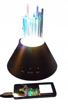 Portable speaker + LED illumination DISCO effect Packaging status original