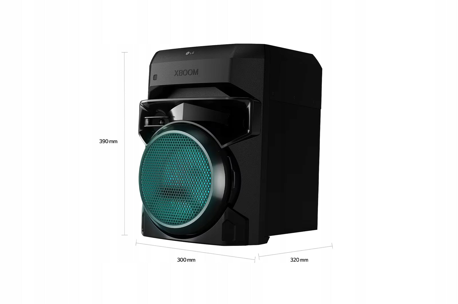 Portable speaker LG XBOOM RNC2 80W karaoke LED Bluetooth Manufacturer code RNC2
