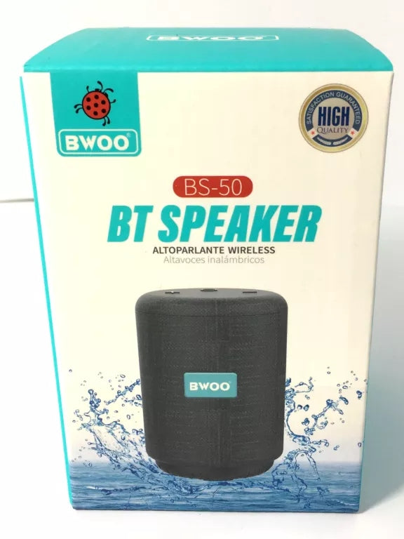 Portable speaker NEOMEDIA BS-50 black 10 W Packaging status original