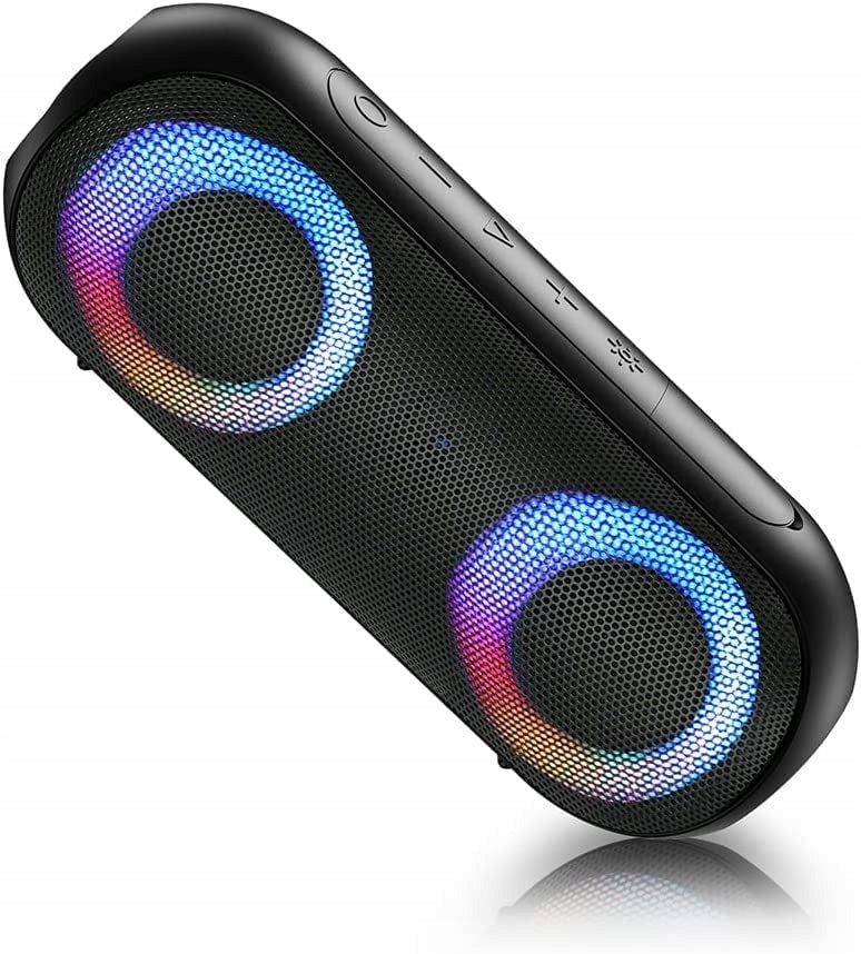 Portable speaker NOTABRICK VIBE black 30W waterproof RGB LED Brand no brand