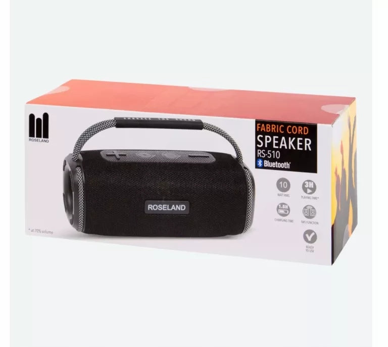 Portable speaker Roseland RS-600 black 10 W Packaging status original