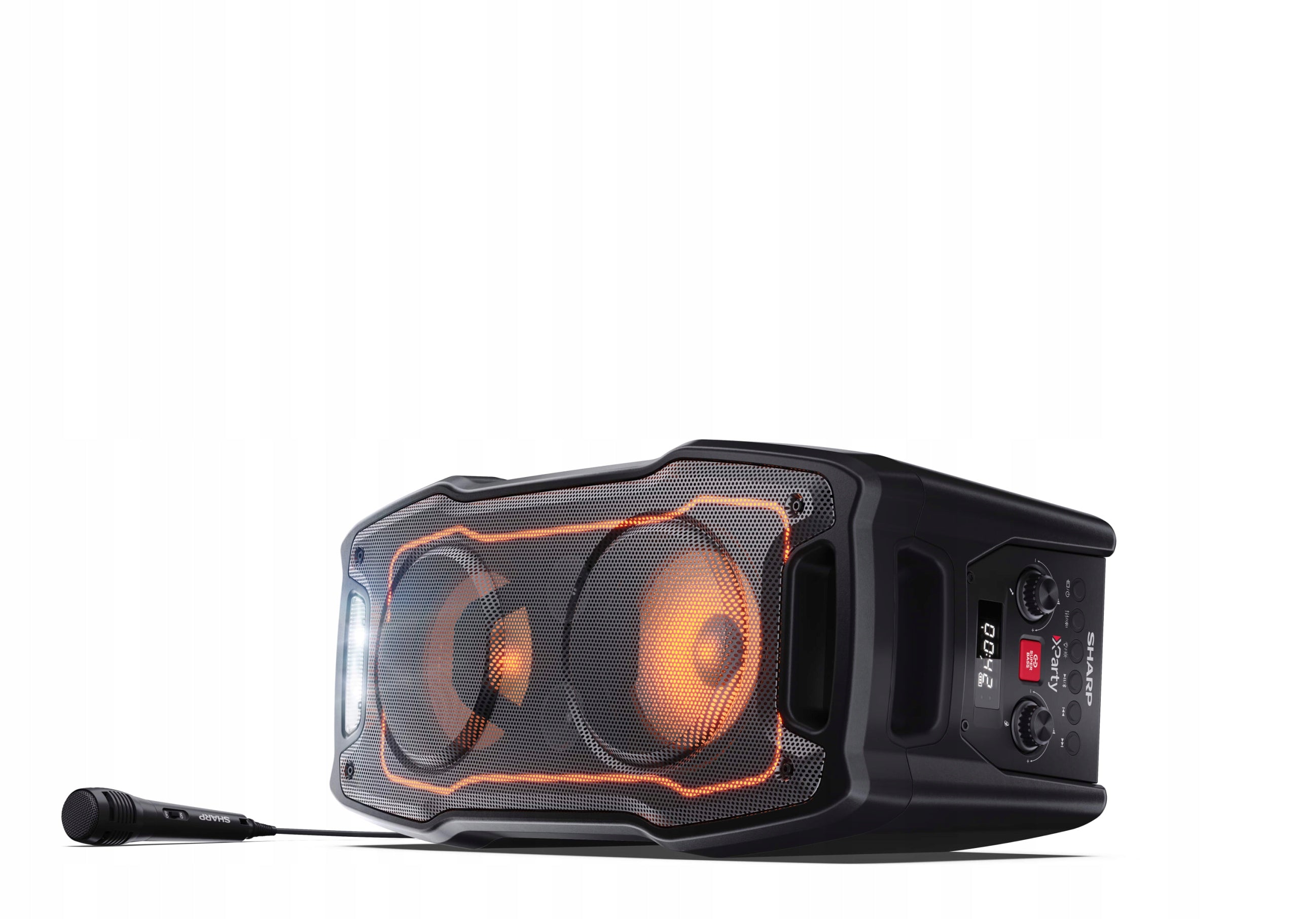 Portable speaker Sharp PS-931 BLUETOOTH 180W with built-in battery Brand Sharp