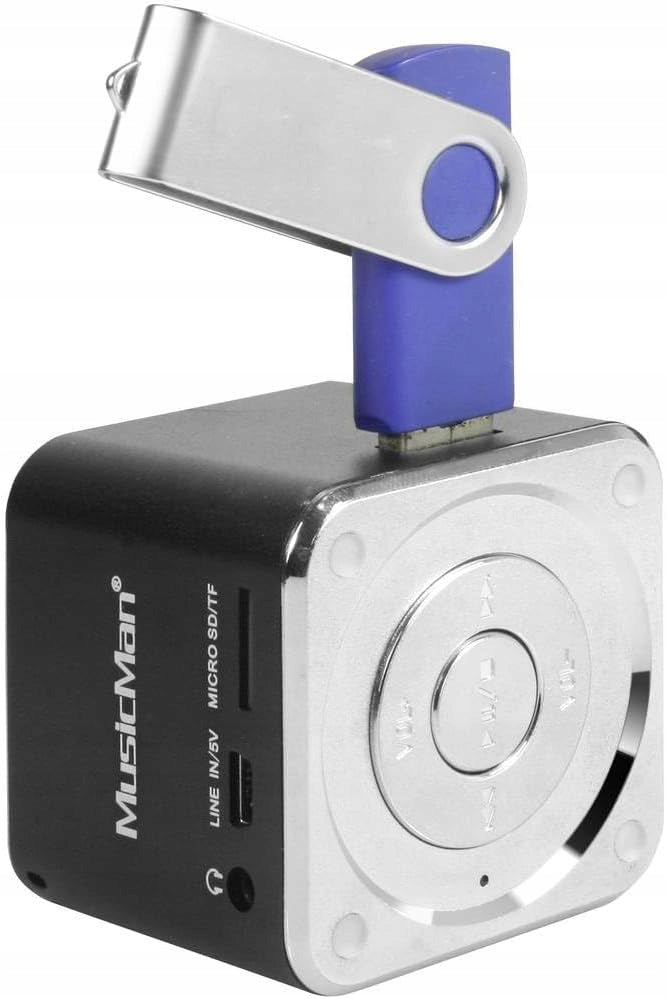 Portable speaker Technaxx MusicMan Mini, microSD, AUX-IN Spells