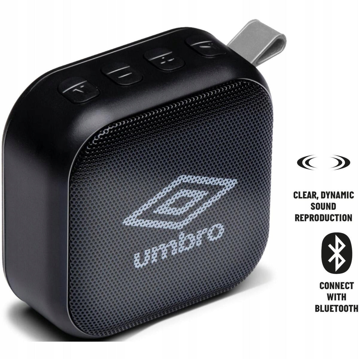 Portable speaker Umbro 494616 black 3 W
