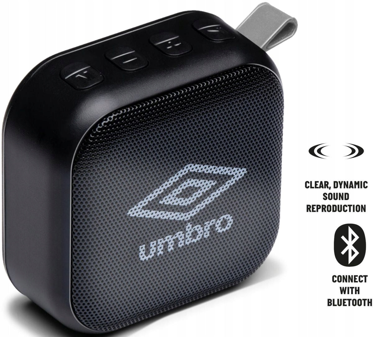 Portable speaker Umbro Mini Bluetooth Speaker black 3 W Color black
