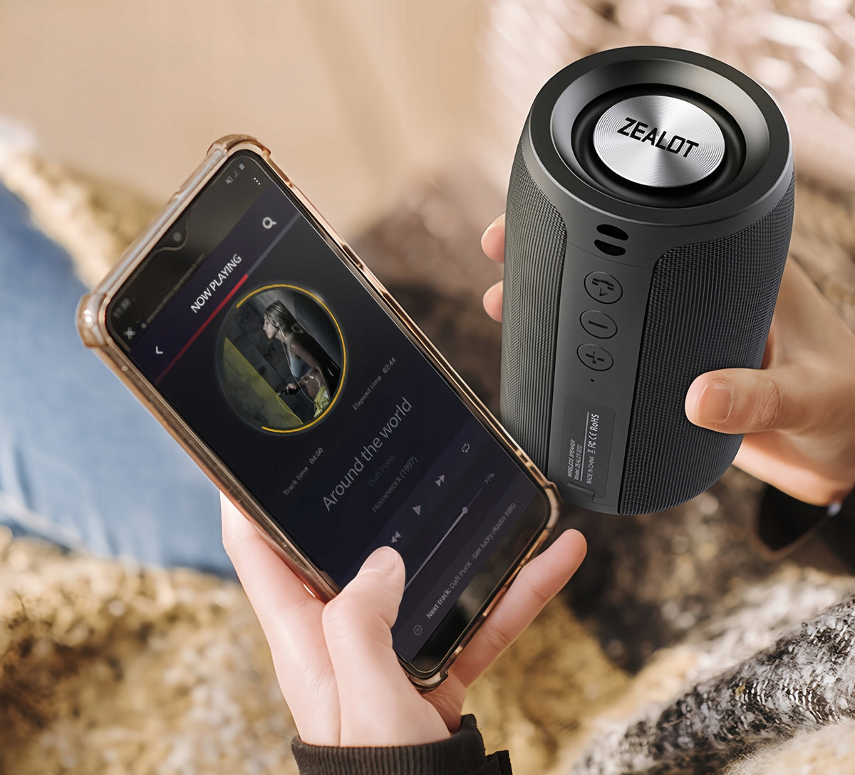 Portable speaker Zealot S32 black 5 W Brand Zealot