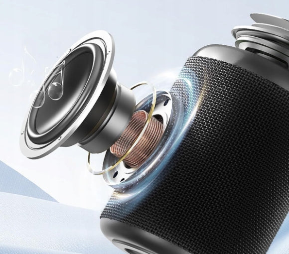 Portable speaker black bluetooth 5.3 waterproof IPX5 AY-SPKA46 for magnet Brand no brand