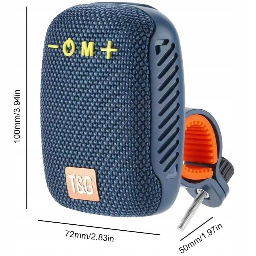 Portable speaker for bike Bluetooth 5.3 + USB TF FM TWS 5W TG392 Packaging status original