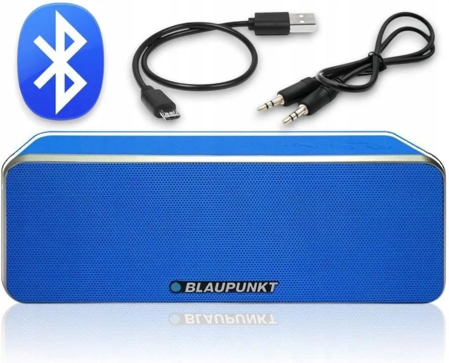 Portable speaker with microphone 20W Bluetooth Blaupunkt BT6 Blue New