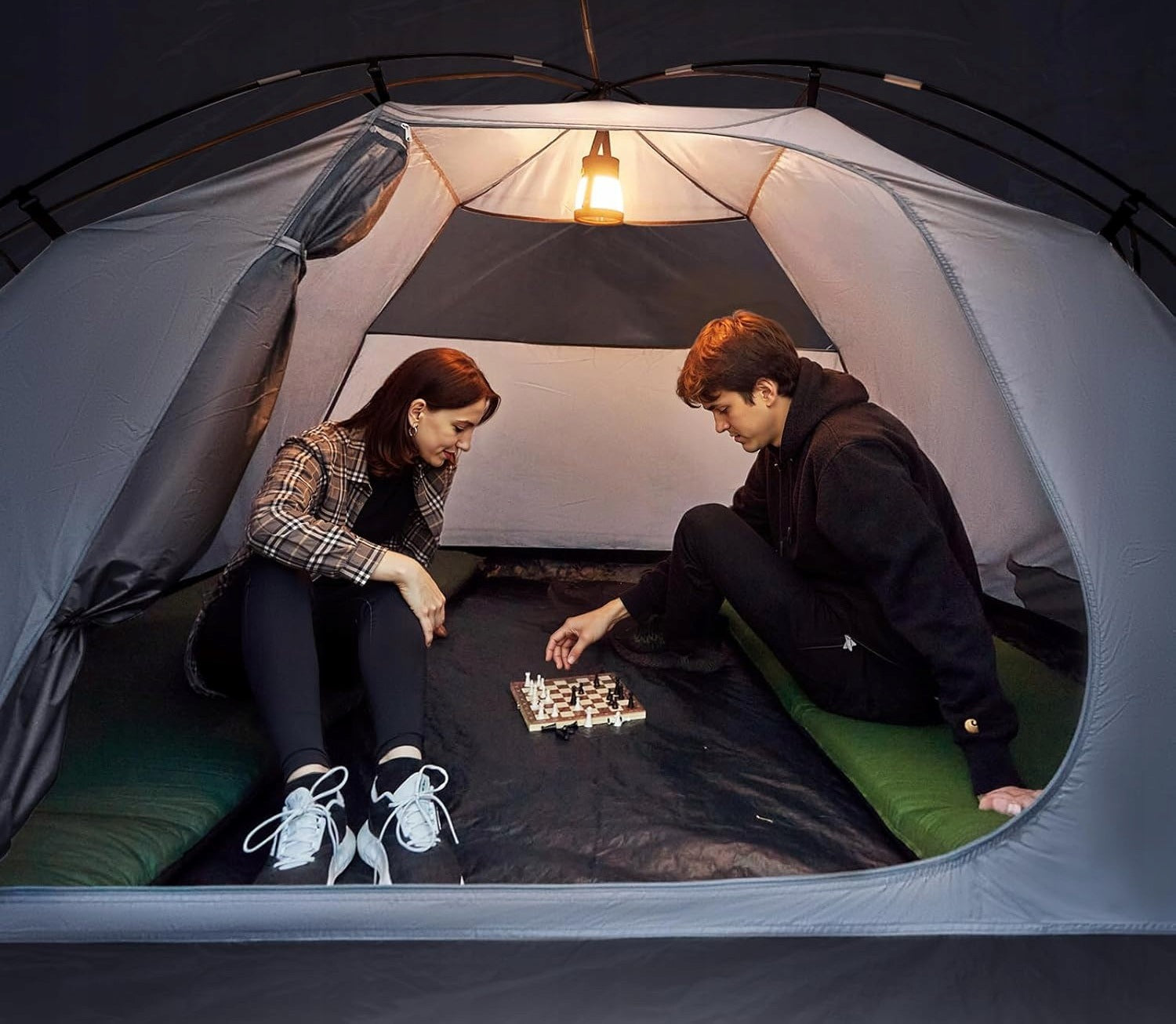Portal dome tent 2-4 people blackout 4000mm veranda camping Brand Portal