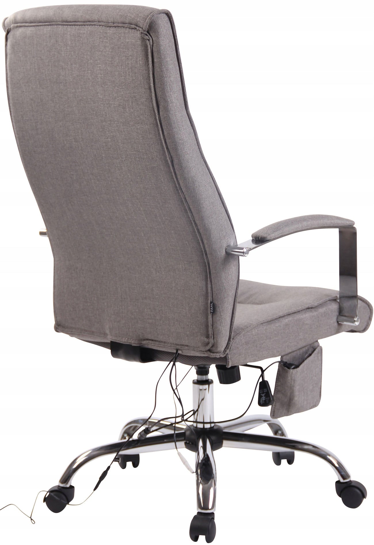 Portland Fabric Office Chair with Massage Function, Grey Brand CLP