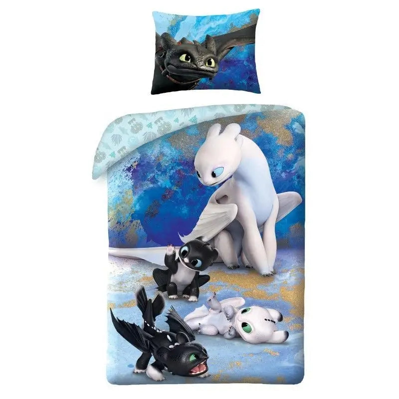 Kinderbettwäsche-Set Drache, 2-teilig 