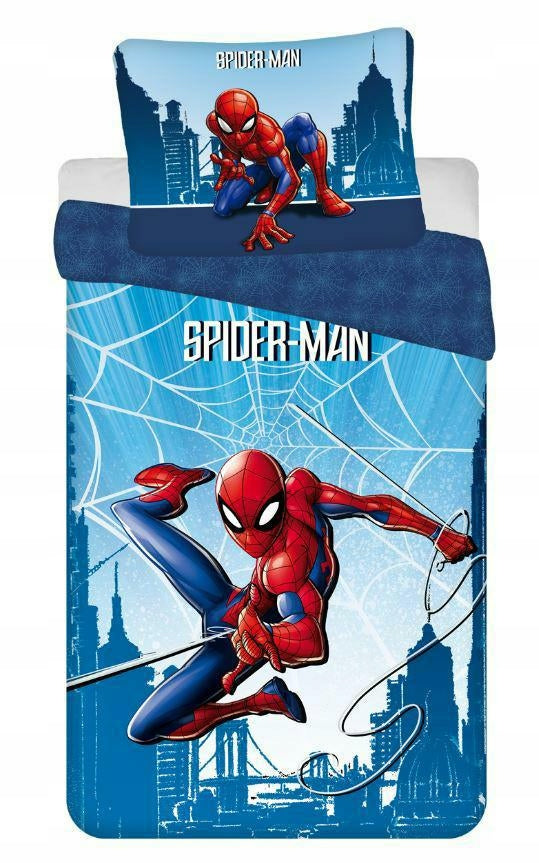 Bettwäscheset Spiderman, 140x200 cm, 2-teilig 