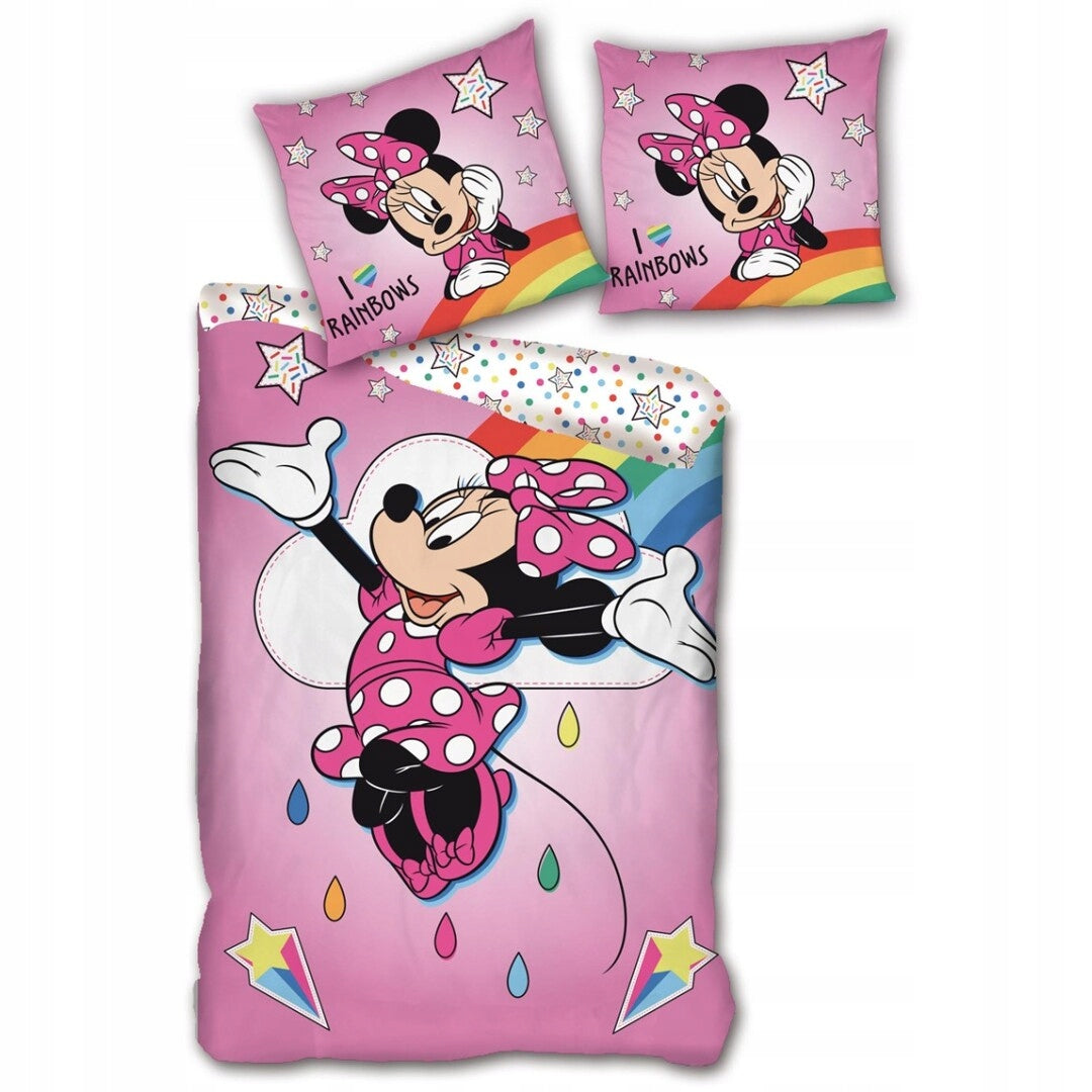 Vaikiškas patalynės komplektas Disney Minnie, 140x200, 2 dalių