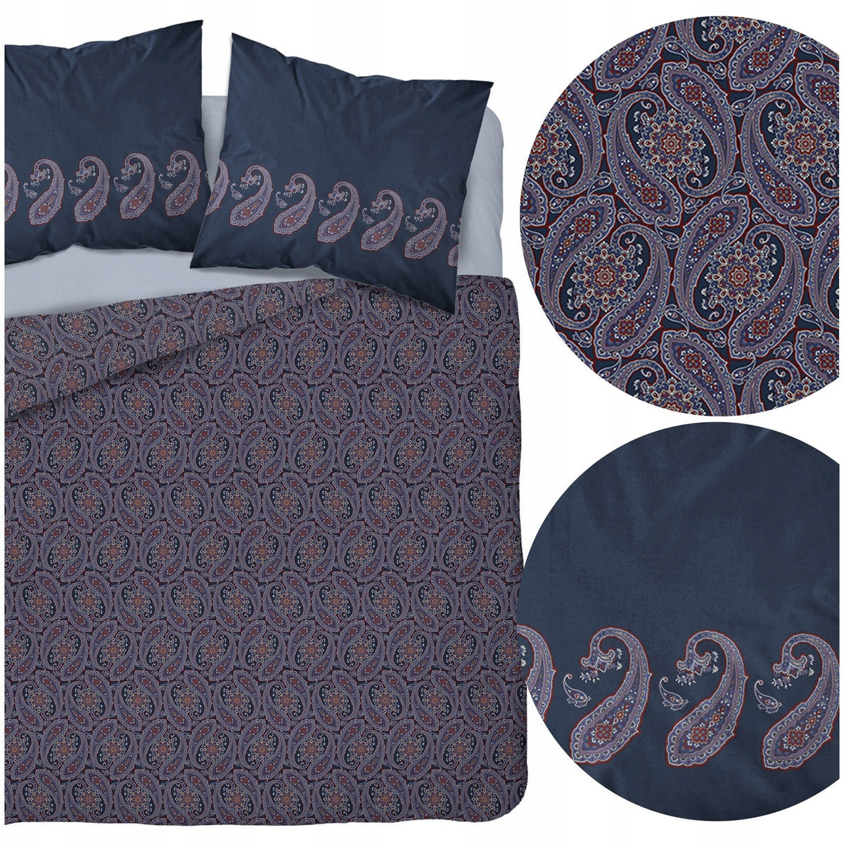 Bettwäscheset Home Satin, 200x220, 3-teilig 