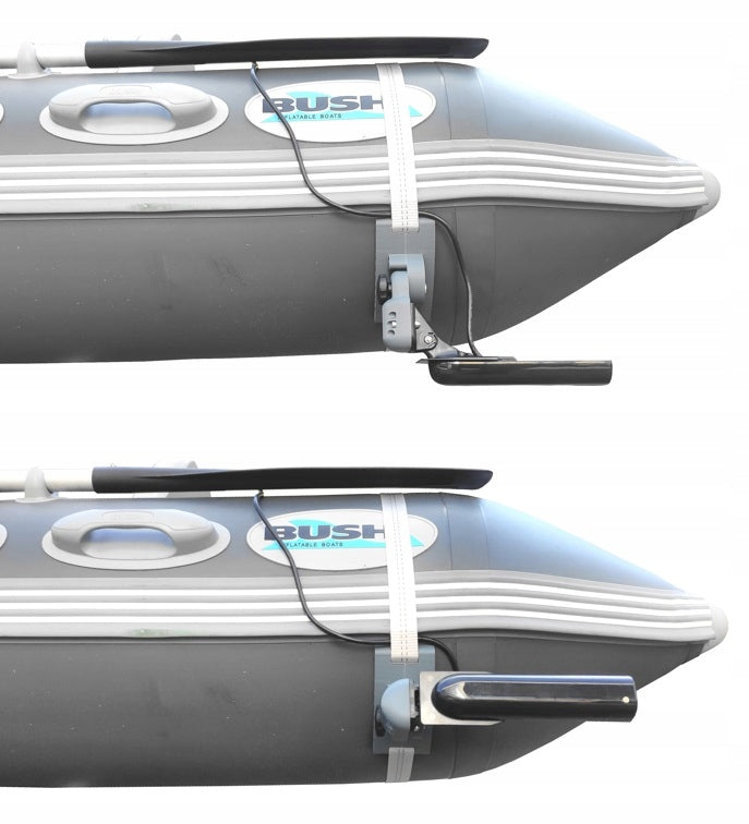 Post Holder Sonar Transducer Mount for Pontoon Model BM-AERO-40HD