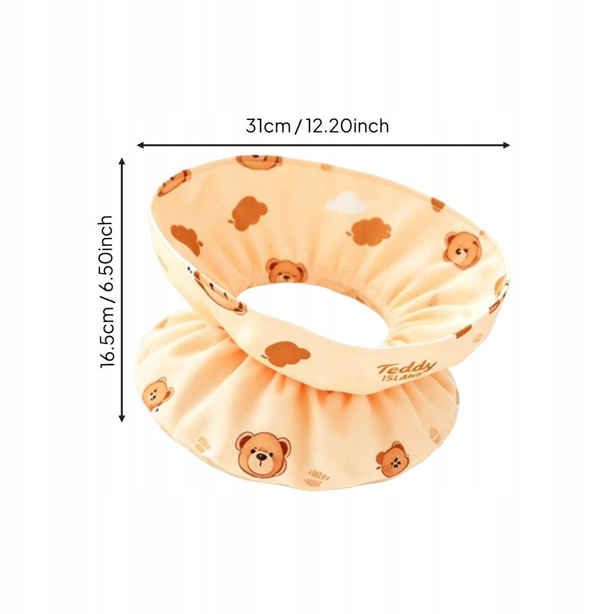 Post Surgery Recovery Lightweight Post Procedure Neck Guard Teddy yellow Packaging status original