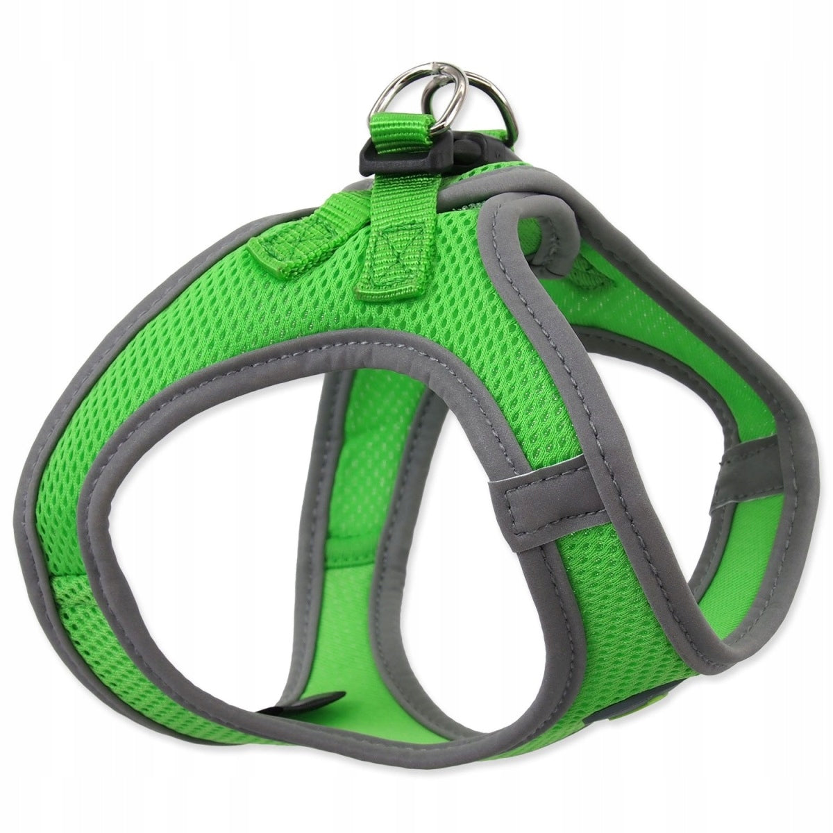 Postroj DOG FANTASY Puppy limetka M 1 ks