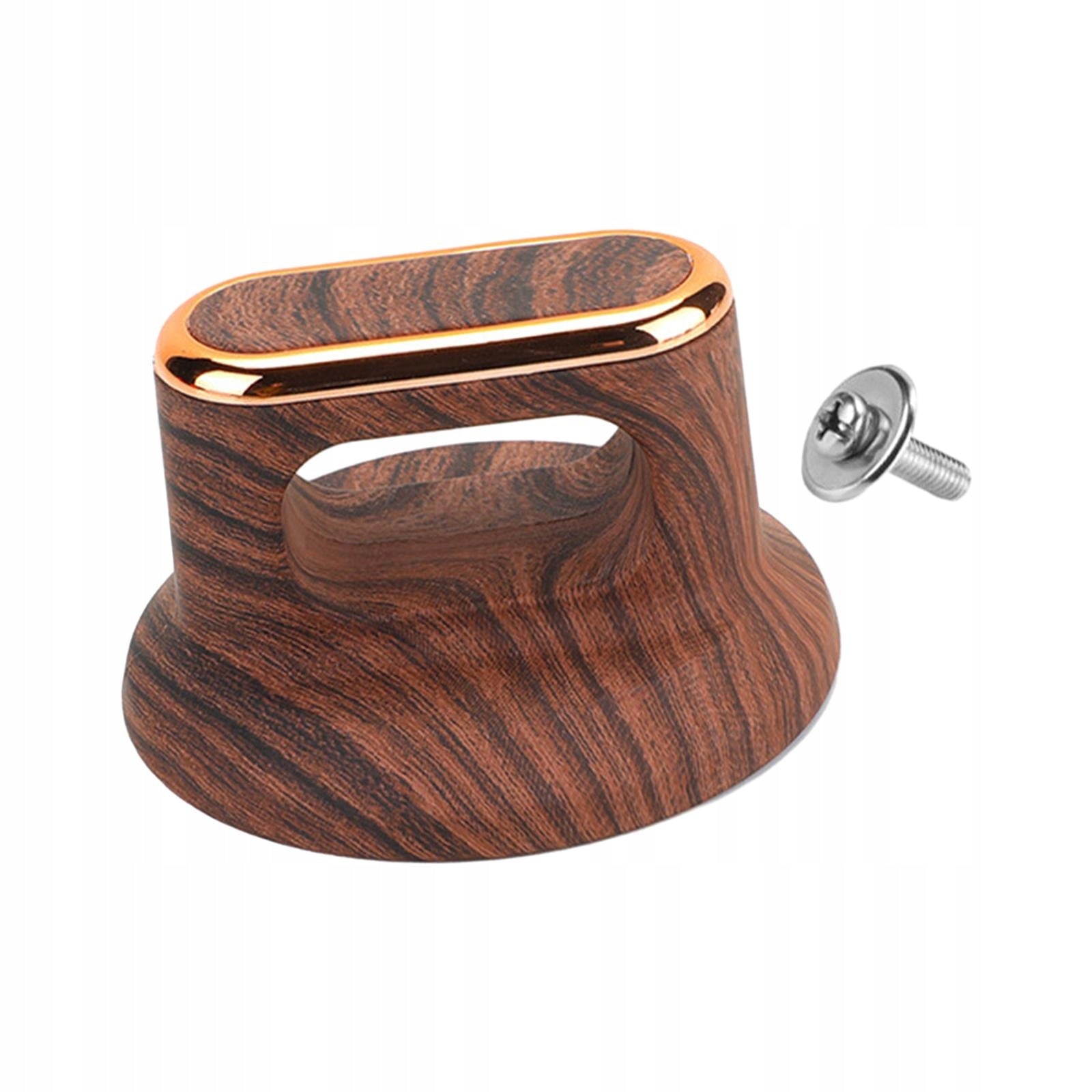 Pot Lid Cover Knob Handle Pan Lid Replacement Holding Knob Pot Dark Wood Packaging status original