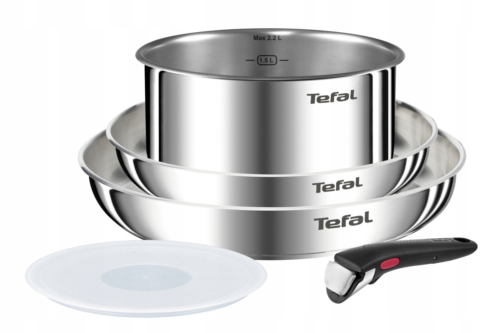 Pot and pan set Tefal Ingenio Emotion 5el L896S504 induction