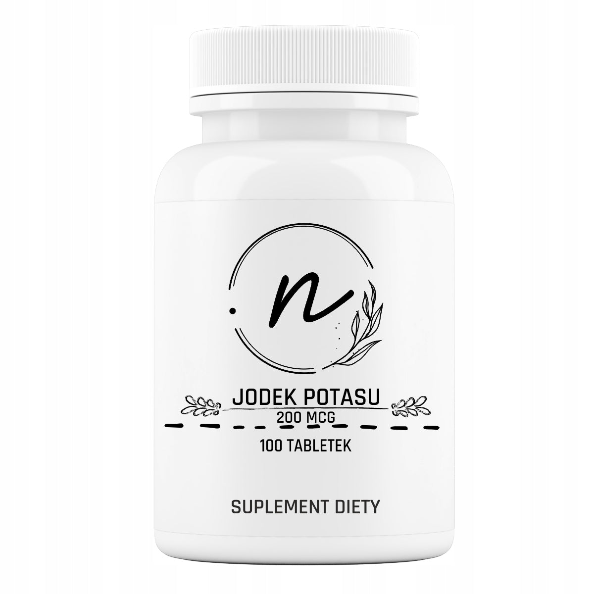 Potassium iodide 200 mcg 100 tablets THYROID and ENERGY NaturePro